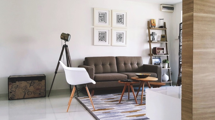 A real room photographed before any redesign