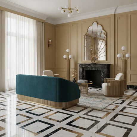 Art Deco interior design example